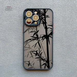Coque japonaise pour iPhone en bambou