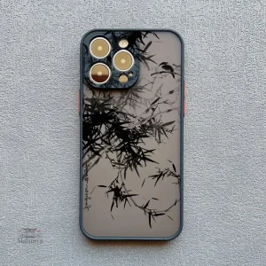 Coque iPhone design bambou japonais