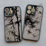 Coque pour iPhone en bois de bambou