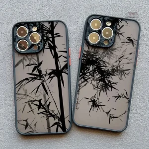 Coque pour iPhone en bois de bambou