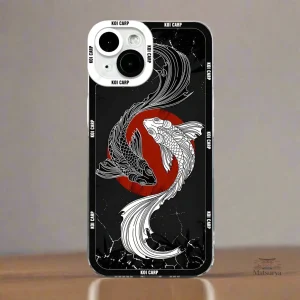 Coque iPhone design Carpe Koi japonaise