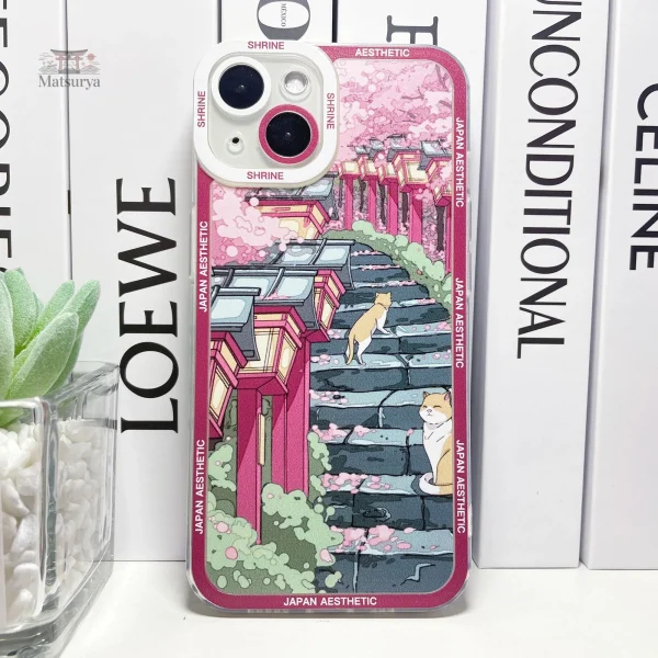 coque-de-telephone-japonaise-iphone-chats-1 Coque de téléphone japonaise iPhone avec motif de chats