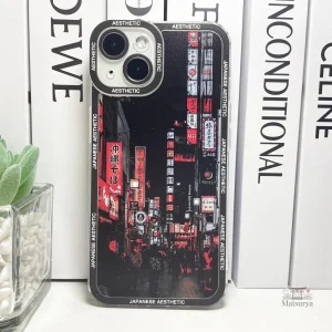 Coque iPhone japonaise avec motif de rue urbaine