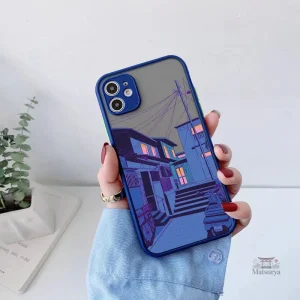 Coque élégante pour iPhone au design japonais