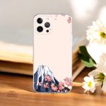 Coque de téléphone Fuji-san pour iPhone, design japonais