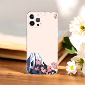 Coque de téléphone Fuji-san pour iPhone, design japonais