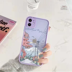 Accessoire de protection iPhone avec design japonais unique