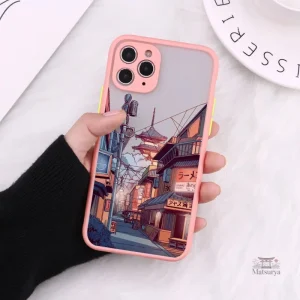 Coque rigide japonaise pour iPhone
