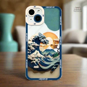 Accessoire de protection pour iPhone au style nippon