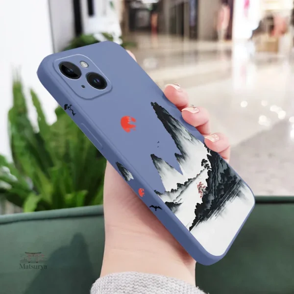 Coque japonaise pour iPhone inspirée de la nature