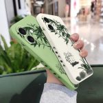Coque iPhone à motif japonais, ambiance naturelle
