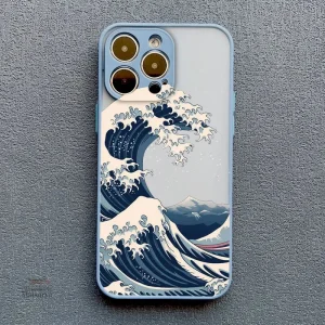Coque de téléphone japonaise stylée pour iPhone