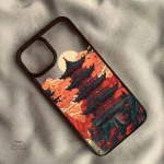 Coque iPhone Temple au design japonais élégant