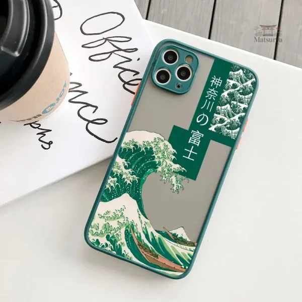 Accessoire tendance pour iPhone avec motifs japonais uniques