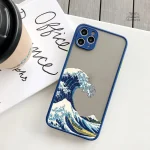 Coque de téléphone Vague Japonaise pour iPhone