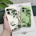 Coque de téléphone iPhone zen en bambou