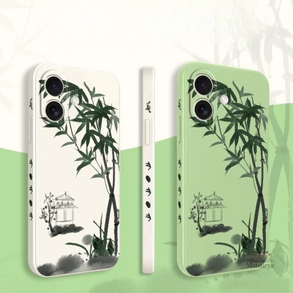 Coque zen pour iPhone avec texture naturelle