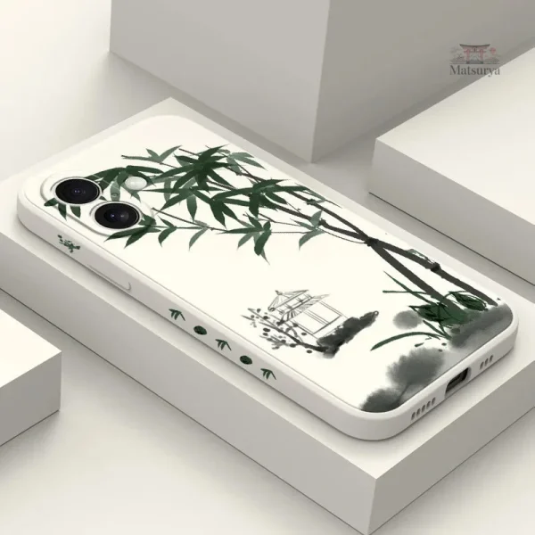 Coque design japonais pour smartphone Apple