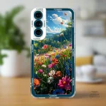 Coque Samsung Fleurs Colorées - Design Japonais
