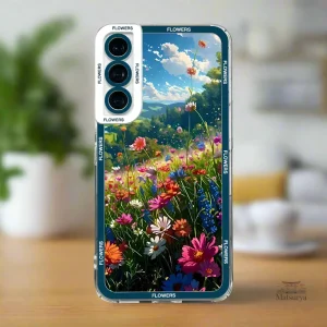 Coque Samsung Fleurs Colorées - Design Japonais
