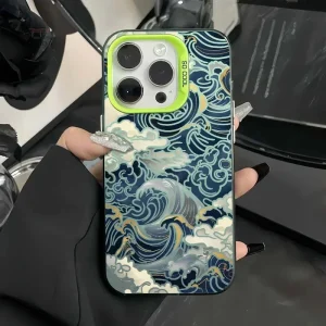 Coque de téléphone design japonais vague