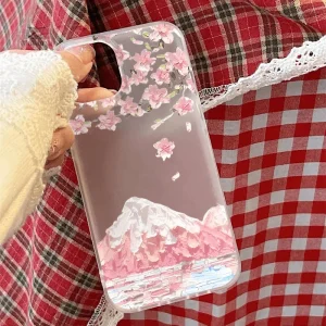 Coque iPhone Mont Fuji design japonais