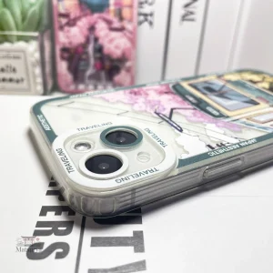 Coque iPhone avec motif train, style japonais original