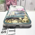 Accessoire téléphone japonais, coque iPhone motif train