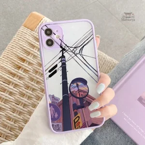 Coque Japonaise iPhone en teintes pastel