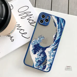 Design unique de coque pour iPhone avec motifs japonais