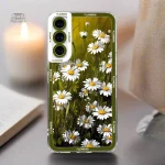 Coque Samsung Fleurs Blanches design japonais