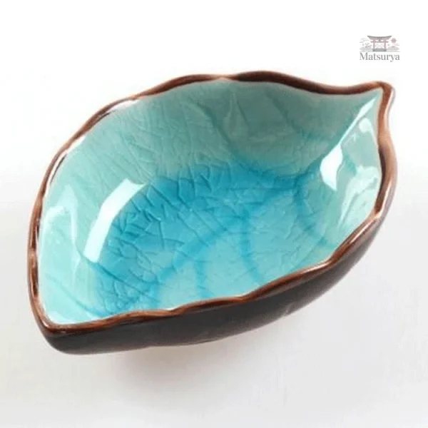 Accessoire de table : coupelle japonaise feuilles