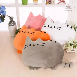 Coussin Chat Japonais décoratif pour intérieur
