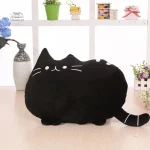Coussin Chat Japonais avec motifs traditionnels