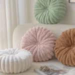 Coussin citrouille japonais décoratif