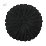 Coussin citrouille pour un intérieur japonais