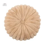 Coussin citrouille, ambiance zen japonaise