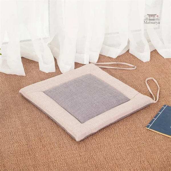Coussin de Chaise en Lin pour décoration intérieure