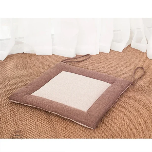 Coussin Japonais en Lin, accessoire de maison chic