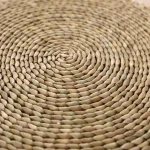 Coussin Japonais avec motif de vagues apaisantes