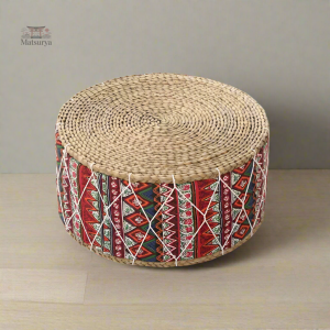 Coussin de méditation ethnique solide pour le confort