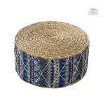 Coussin japonais de méditation avec design ethnique