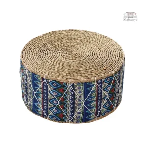 Coussin japonais de méditation avec design ethnique