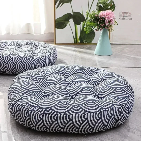 coussin-de-sol-interieur-1 Coussin de sol intérieur japonais confortable et décoratif