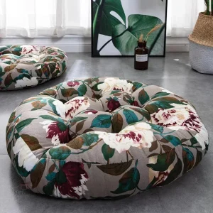 Coussin de sol japonais traditionnel en tissu