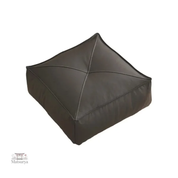Coussin de sol carré inspiré du style japonais