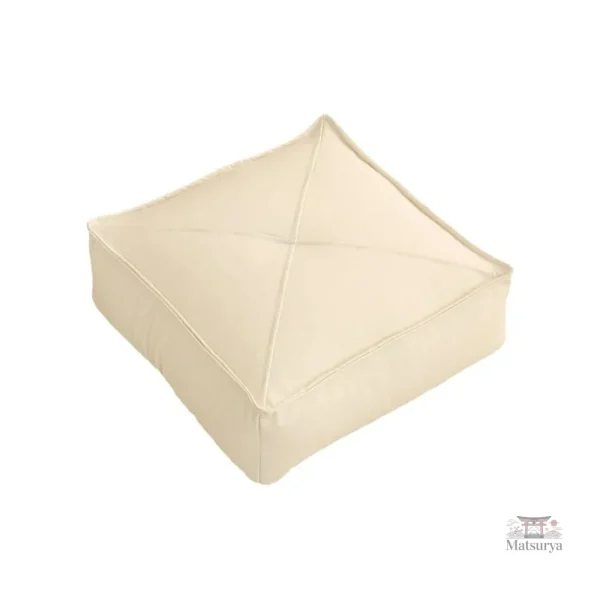 Coussin décoratif japonais carré pour salon