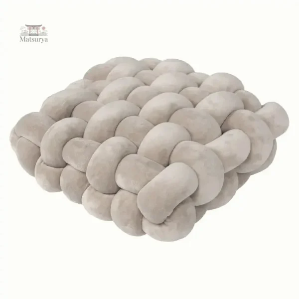Coussin de sol confortable pour intérieur zen