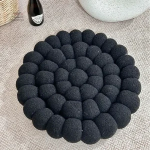 Coussin décoratif japonais en tissu doux