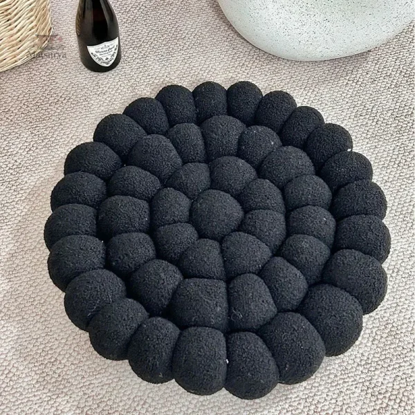 Coussin décoratif japonais en tissu doux